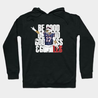 be good do good god bless and go bills comic style Hoodie